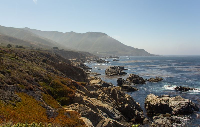 pacific coast cliffs